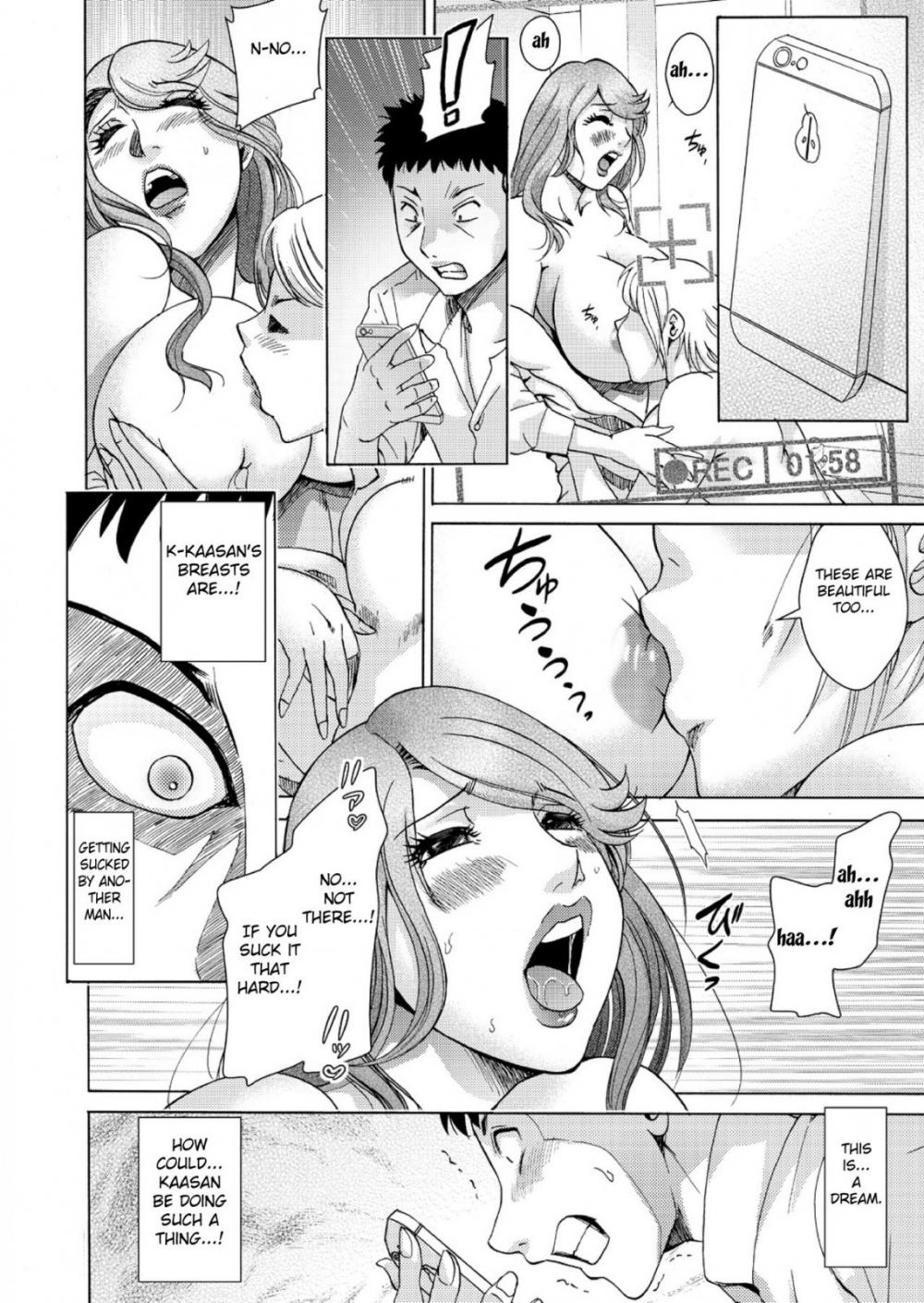 Hentai Manga Comic-The Son's Mom-Play ~She'll Looks At Her Son Sexually As She Thrusts Her Hips-Read-7